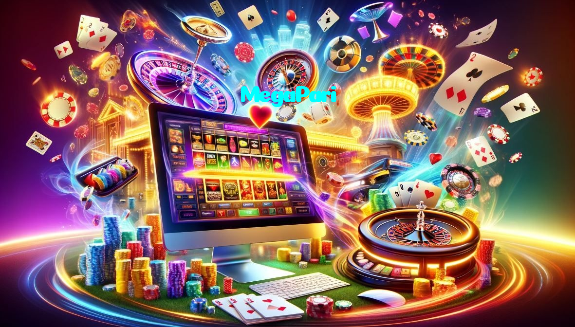 available types of MegaPari bet including pre-match live express and system bets